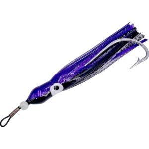Baitfish - Purple and Silver Havoc with Black Stripe