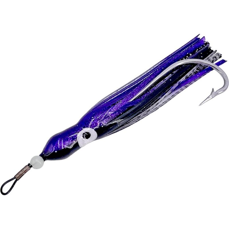 Baitfish - Purple and Silver Havoc with Black Stripe