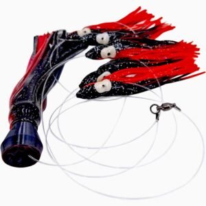 Red and Black Daisy Chain