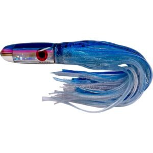 Ice Blue Speckle and Silver Bullet Tuna Lure - 10" Inch