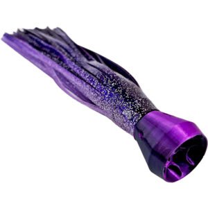 Purple and Silver Jet Head Smoker