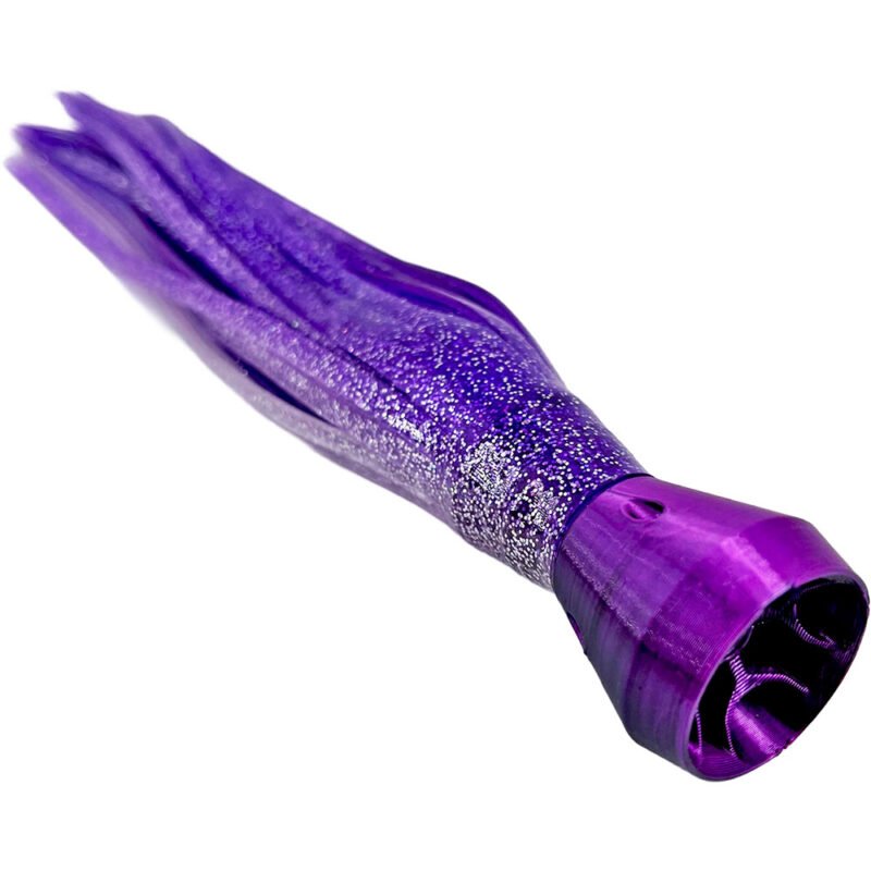 Light Purple and Silver Jet Head Smoker
