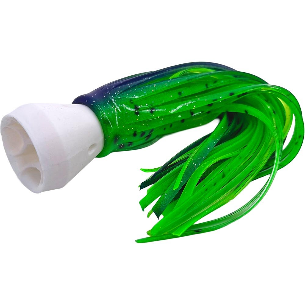 Blue and Green Speckle Jet Head Smoker