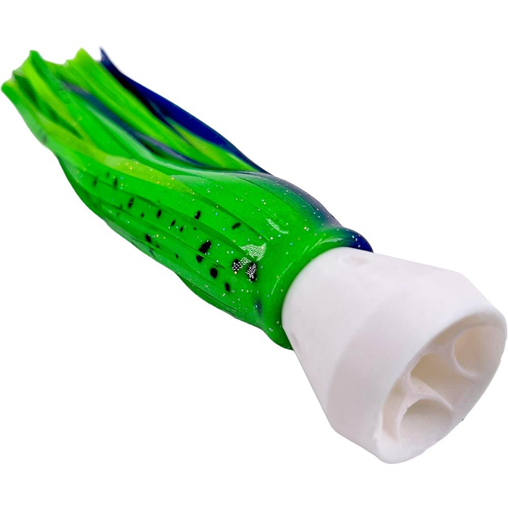 Blue and Green Speckle Jet Head Smoker