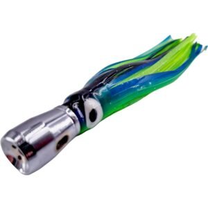 Mini Jet Head Blue and Green Trolling Lure - 6.5" inch 2oz